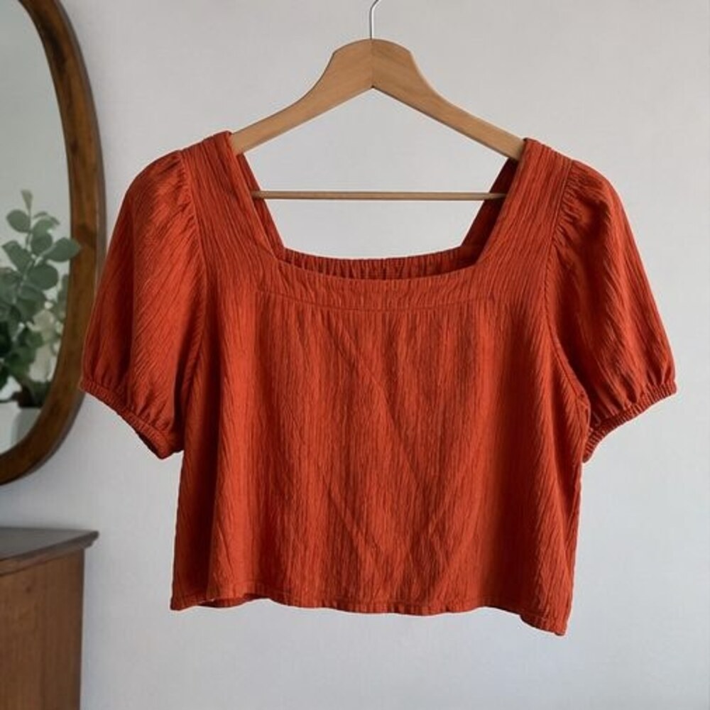 Mauve Peplum Top